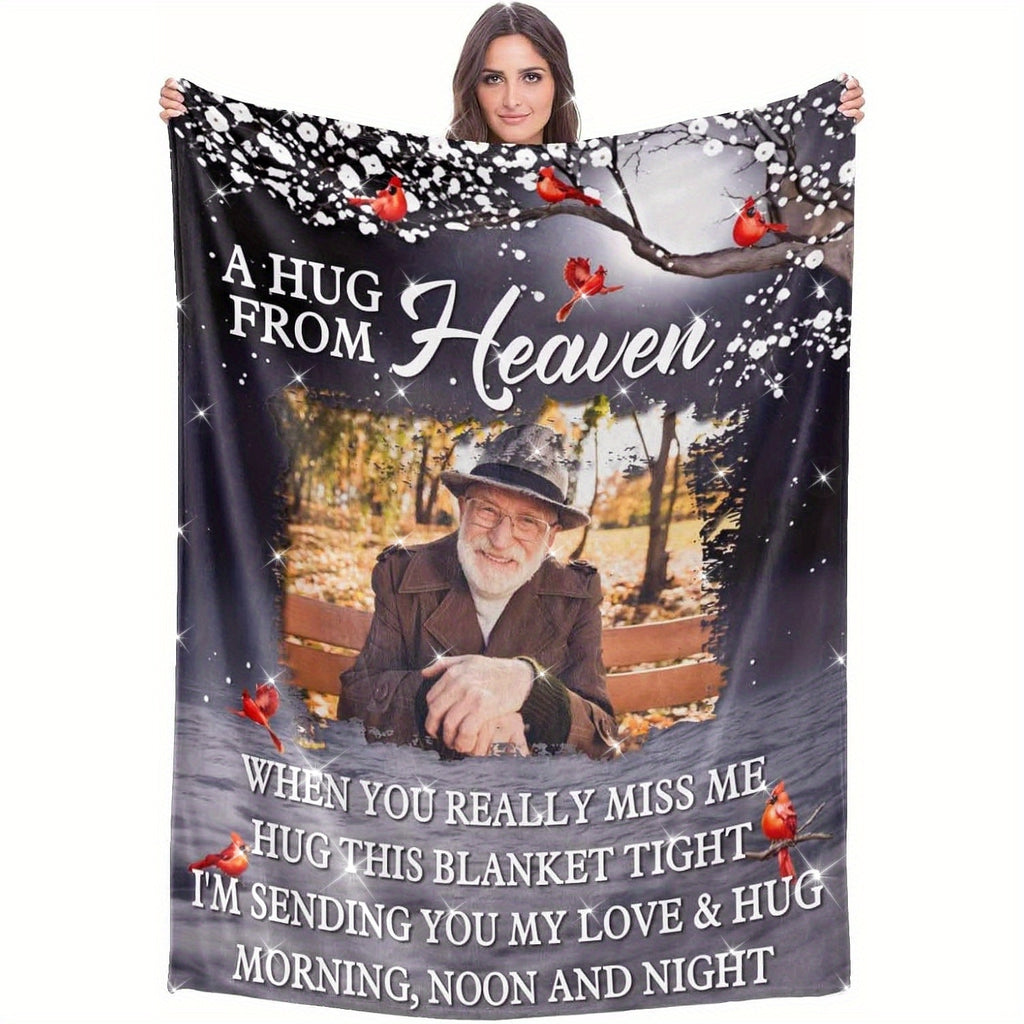 Custom Family Treasure Blanket - Personalized Photo Story Throw