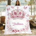Custom Valentine's Photo Blanket - Romantic Throw Gift