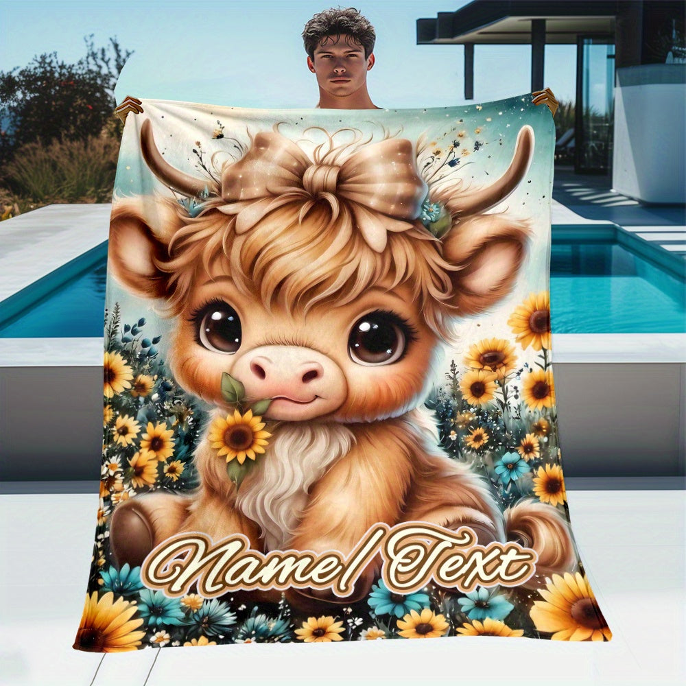 Custom Family Baby Blanket - Personalized Story and Comfort Design