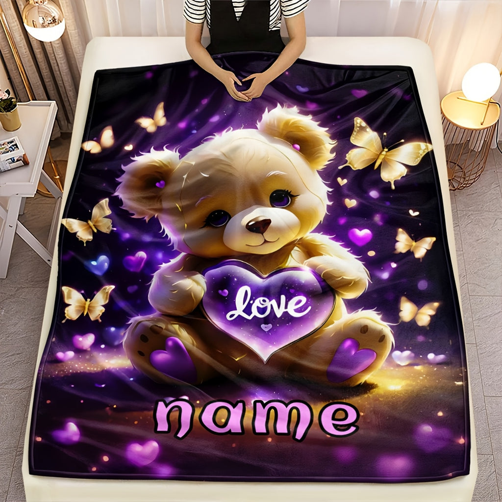 Personalized Warm Family Blanket - Custom Keepsake Photo Design