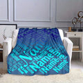 Custom Cat Picture Blanket - Cozy Personalized Throw