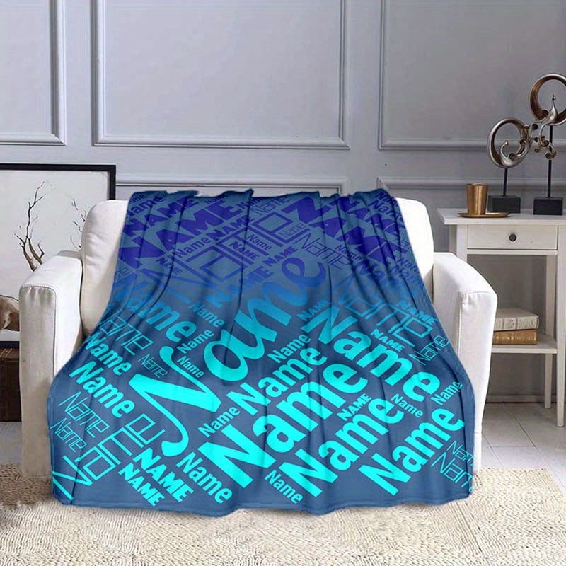 Custom Cat Picture Blanket - Cozy Personalized Throw
