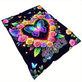 Custom Newlywed Memory Blanket - Personalized Cozy Throw for Couples