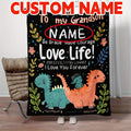 Custom Baby Comfort Throw - Personalized Family Memory Blanket