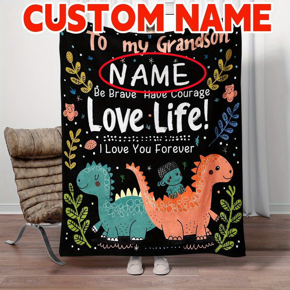 Custom Baby Comfort Throw - Personalized Family Memory Blanket