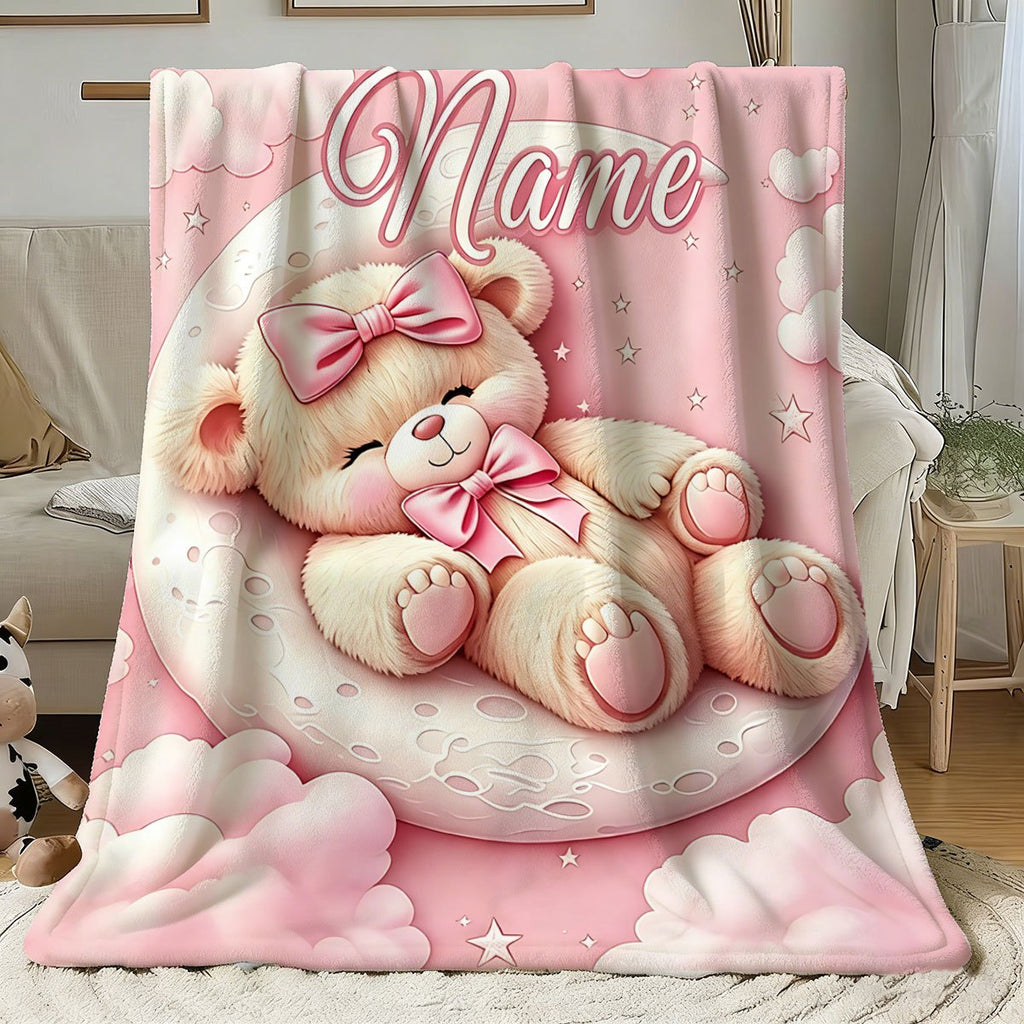 Custom Pet Keepsake Throw - Personalized Comfort Gift for Pet Families