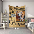 Personalized Friendship Story Throw - Custom Keepsake Photo Design