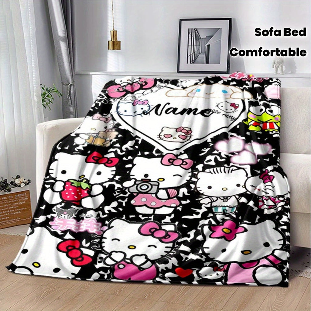 Custom Warm Comfort Blanket - Personalized Family Story and Memories