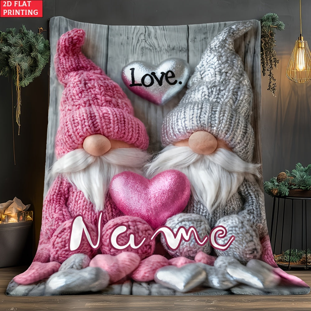 Custom Graduation Keepsake Throw - Personalized School Memory Blanket