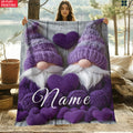 Personalized Sofa Comfort Throw - Custom Family Story Blanket