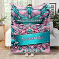 Custom Children's Memory Blanket - Personalized Story and Pictures