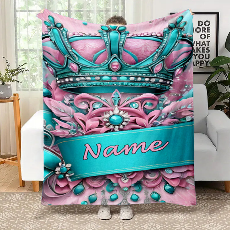 Custom Children's Memory Blanket - Personalized Story and Pictures