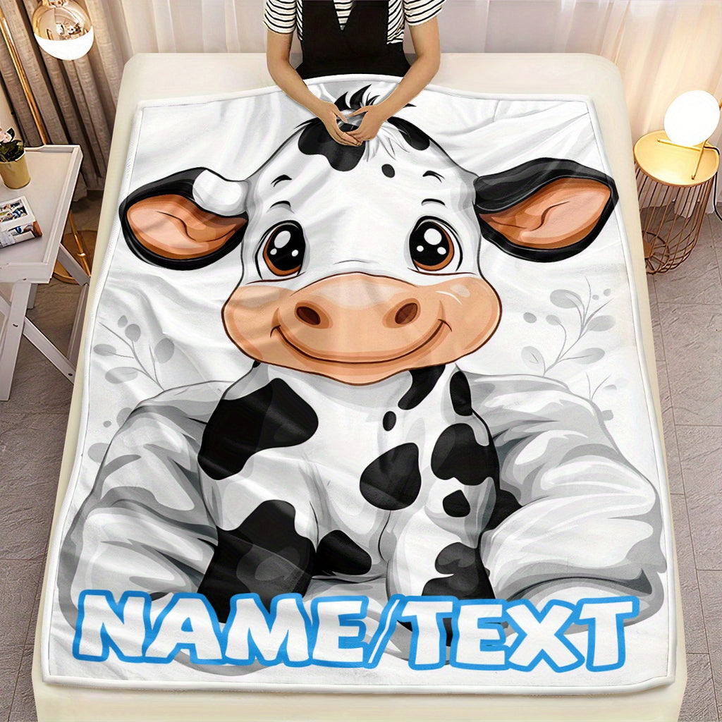 Custom Grandma Photo Throw - Personalized Family Love and Memories