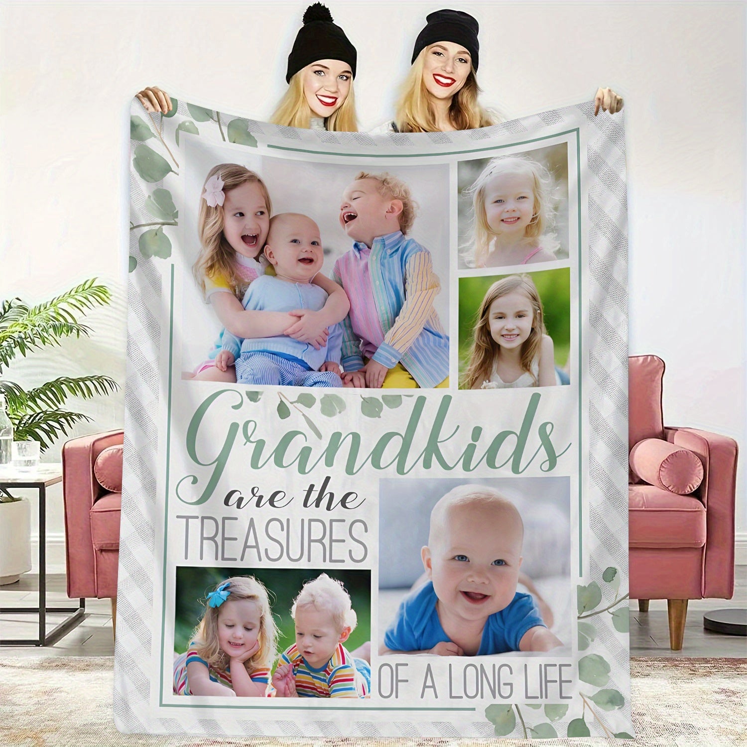 Custom Keepsake Blanket - Personalized Family Legacy and Memories