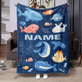 Personalized Infant Memory Throw - Custom Keepsake Collection for Home