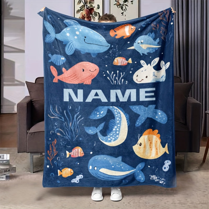 Personalized Infant Memory Throw - Custom Keepsake Collection for Home