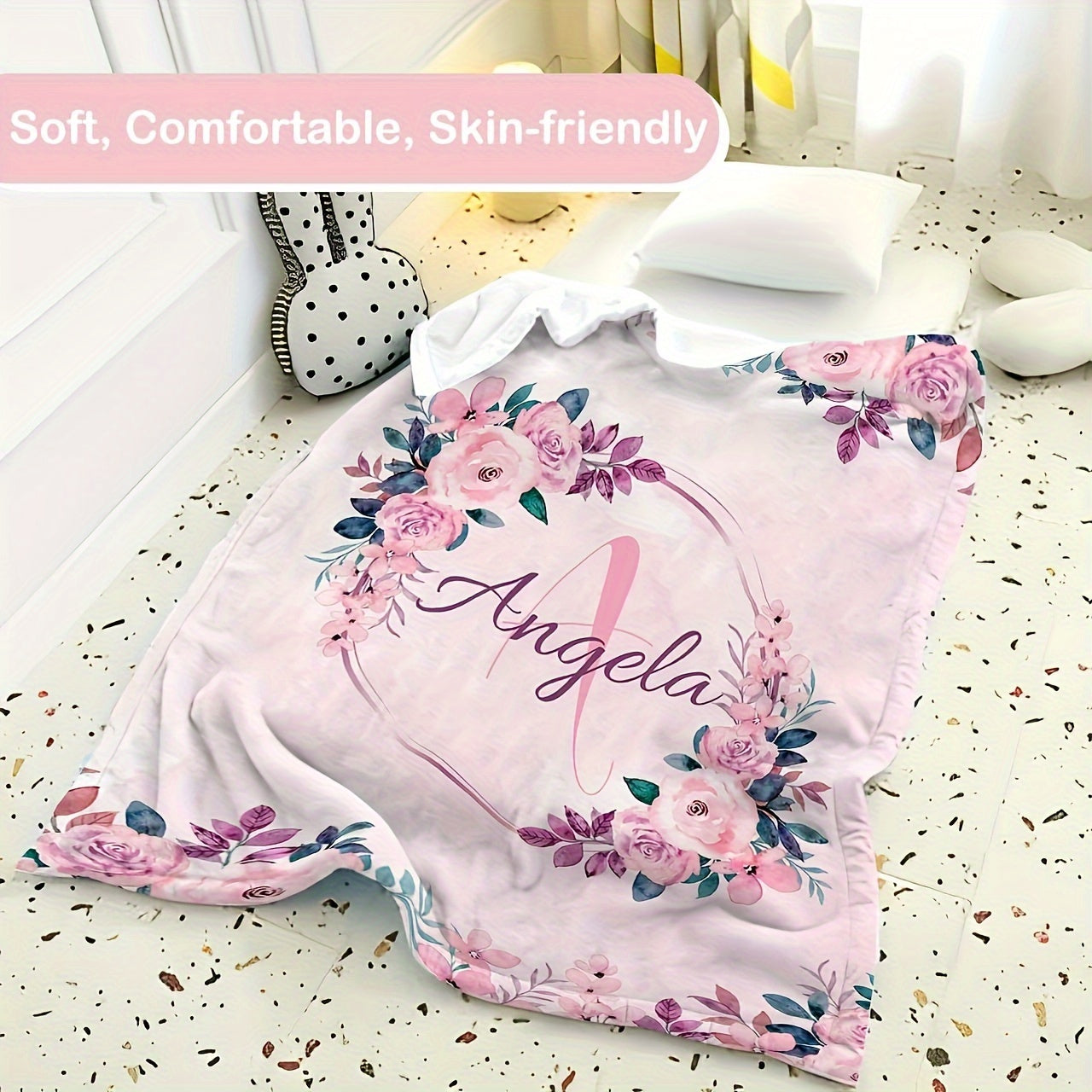 Personalized Picture Throw Blanket - Meaningful Home Accent
