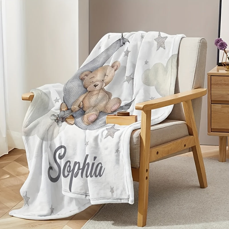 Custom Comfort Blanket for Mom - Personalized Pictures and Love