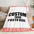 Personalized Picture Throw - Family Gift for All Seasons