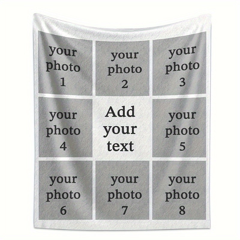 Personalized Family Photo Throw - Warm Memory Keepsake