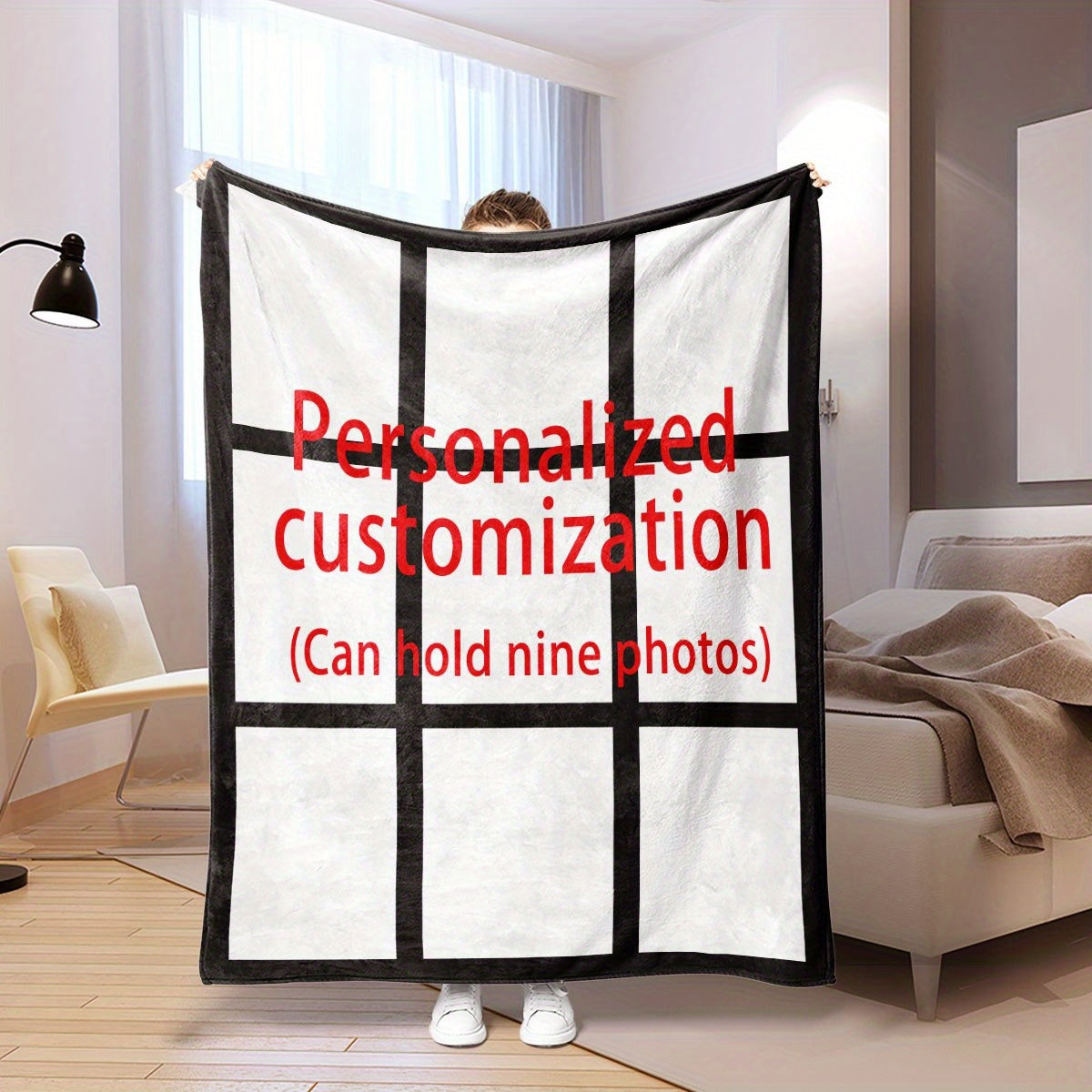 Personalized Baby Picture Blanket - Cozy Family Throw