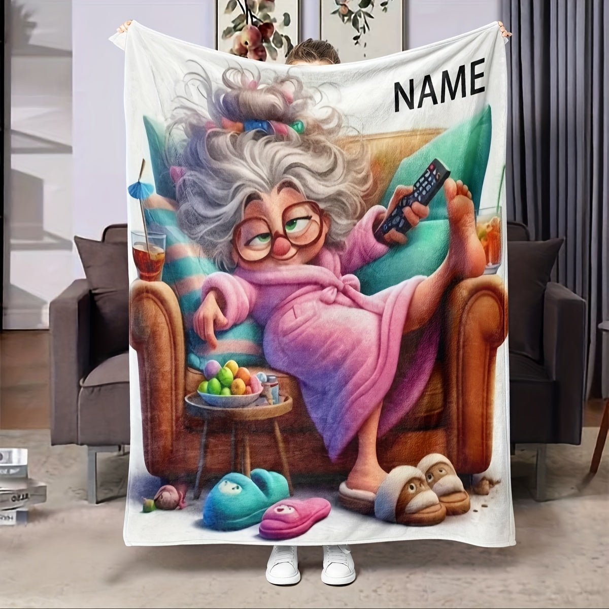 Custom Mother's Day Photo Blanket - Personalized Keepsake