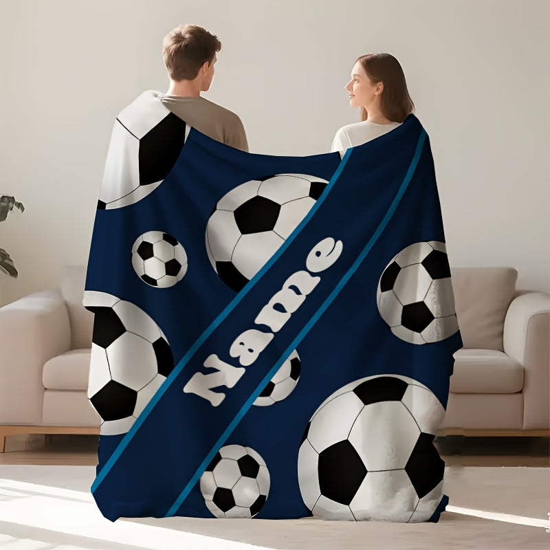 Custom Father Memory Throw - Personalized Family Picture Blanket