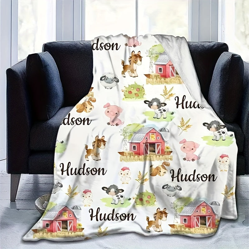 Custom Couple Comfort Blanket - Personalized Pictures for Cozy Evenings