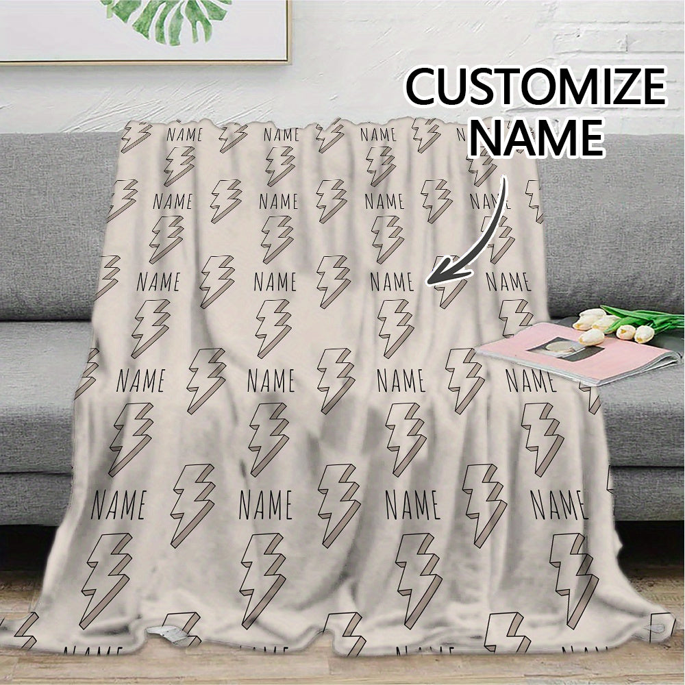 Personalized Memory Throw for Couch - Family Keepsake Gift
