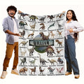 Custom Family Heritage Throw for Grandma - Personalized Memory Design
