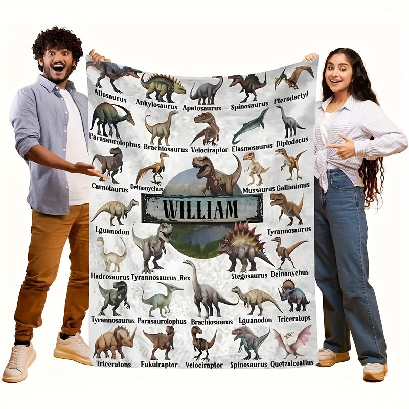 Custom Family Heritage Throw for Grandma - Personalized Memory Design