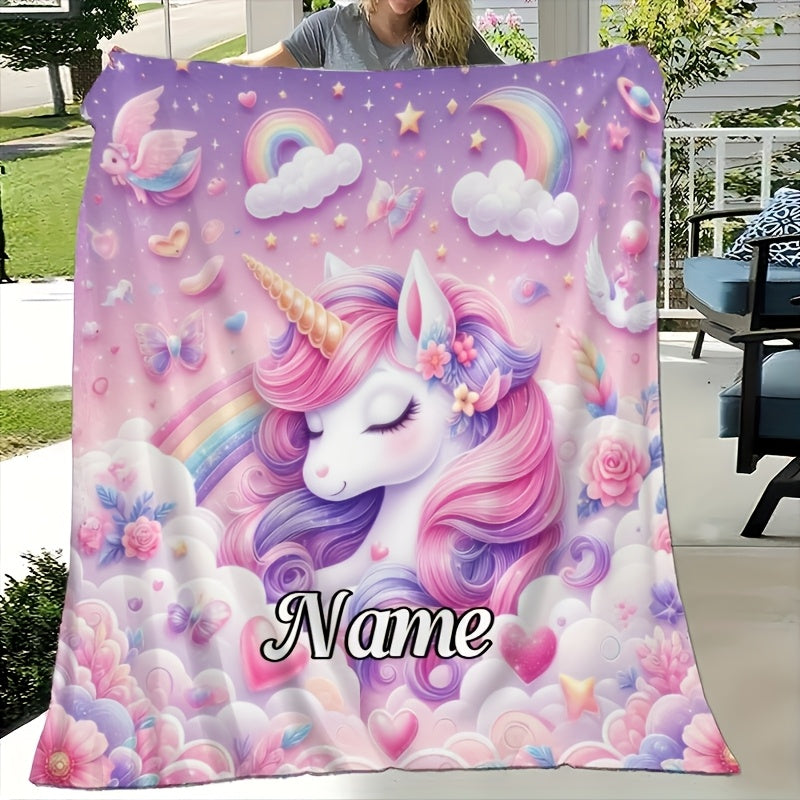 Custom Grandma Memory Throw - Personalized Comfort Keepsake Gift