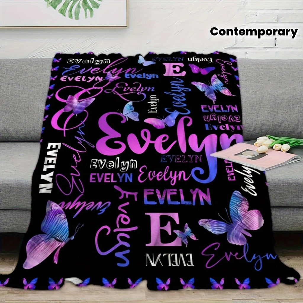 Personalized Academic Story Throw - Custom Achievement Picture Collection