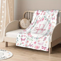 Personalized Flannel Throw - Family Treasure Keepsake