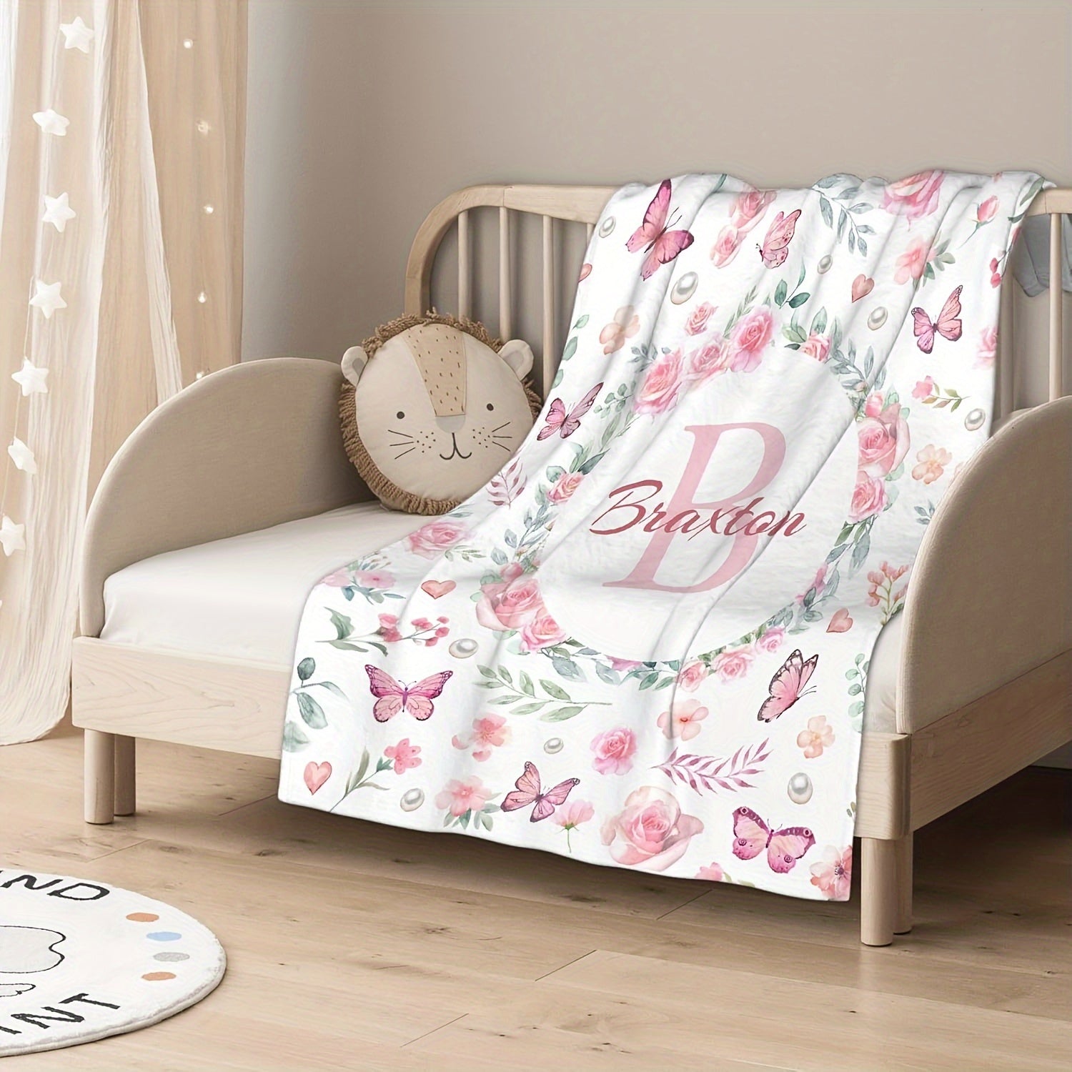 Personalized Flannel Throw - Family Treasure Keepsake