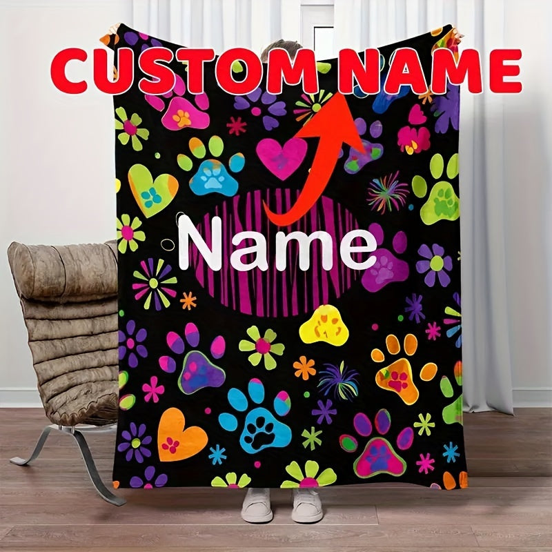 Personalized Anniversary Blanket - Celebrate Your Love Story