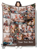 Custom Flannel Photo Blanket - Personalized Throw for Bed, Sofa and Home Use