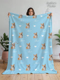 Personalized Music Code Blanket - Soft Custom Throw for Couples and Romantic Gifts