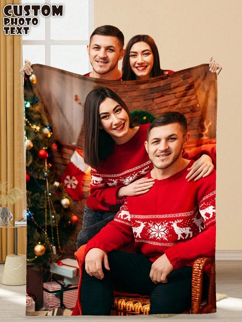 Custom Blanket with Pictures - More Than Decor, It's a Memory