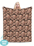 Customized Flannel Throw Blanket - Personalized Soft Wrap for Sofa and Bed