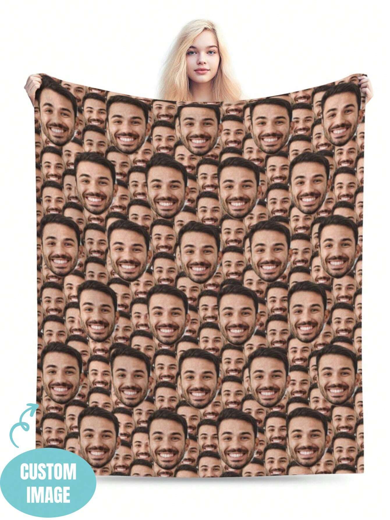 Customized Flannel Throw Blanket - Personalized Soft Wrap for Sofa and Bed