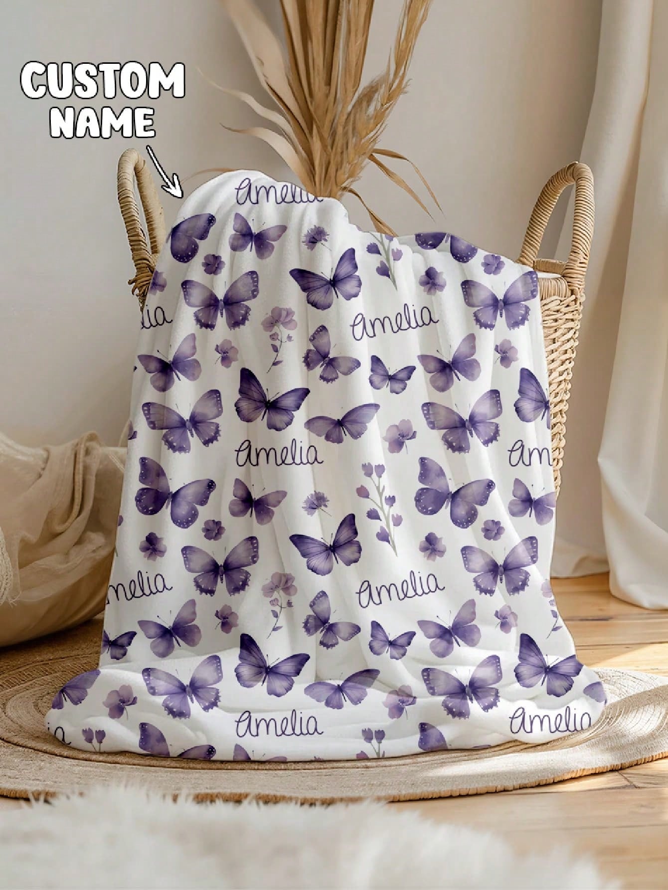 Custom Family Keepsake Throw - Built Around Love and Memories