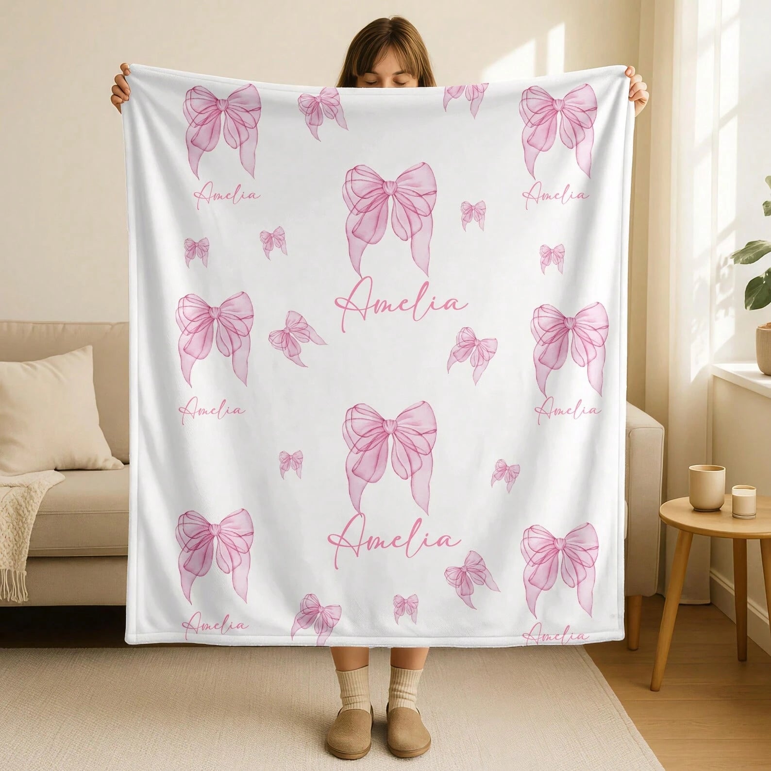 Custom Cat Photo Blanket - Cozy Memories of Your Companion