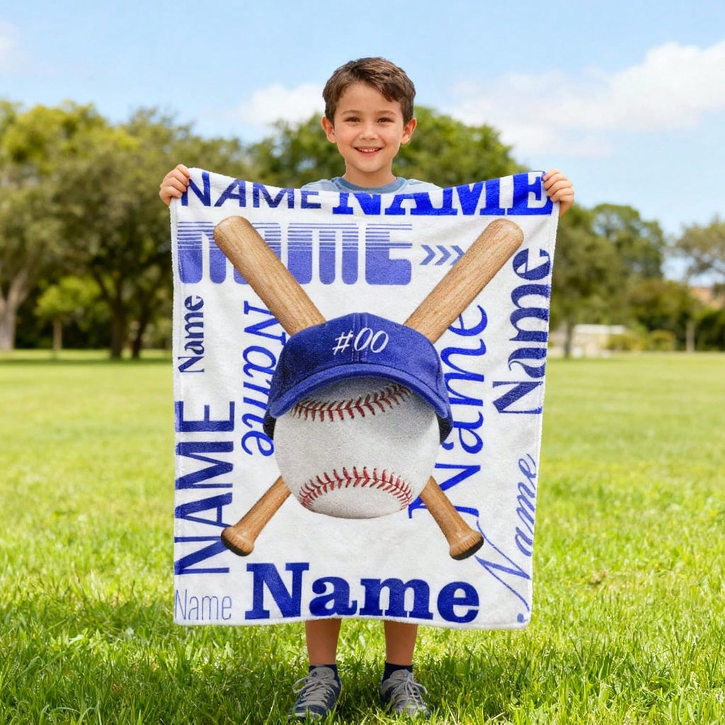 Personalized Grandpa Blanket - Family Memories He'll Always Keep