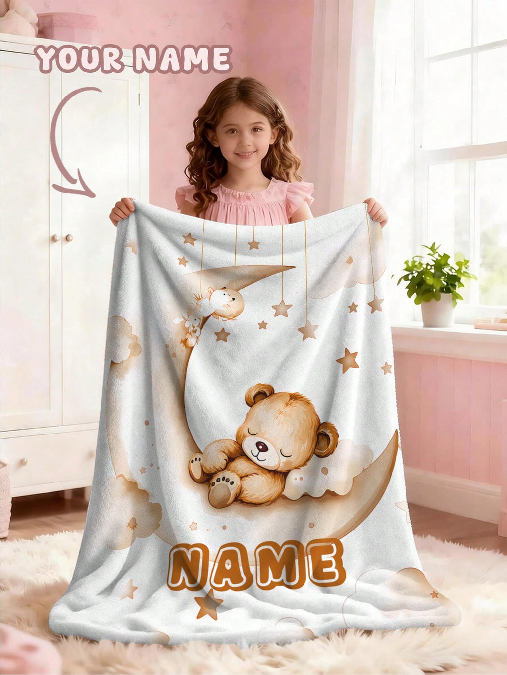 Custom Grandma Blanket - A Gift Filled with Family Love