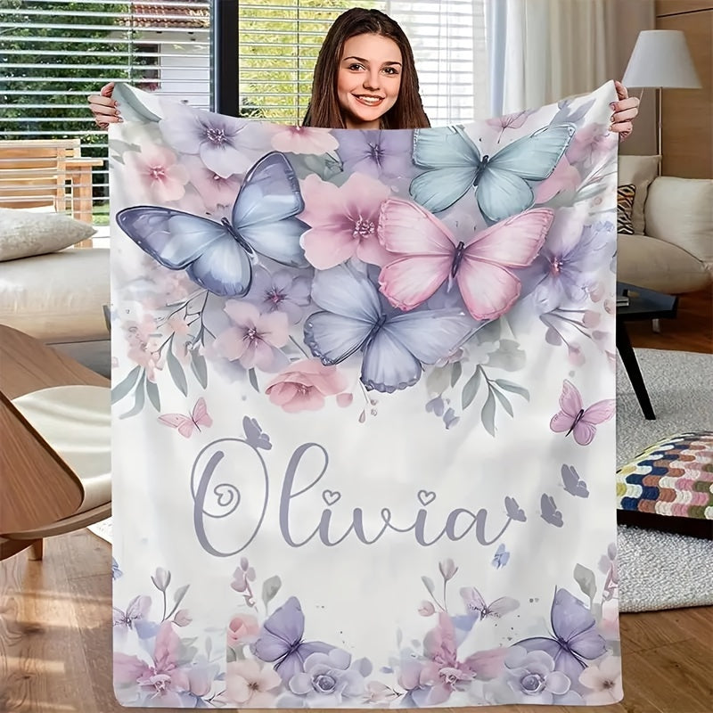 Personalized Photo Blanket - Soft Flannel Home Accent
