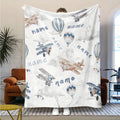 Personalized Kids Story Blanket - Custom Cozy Throw for Everyday Use