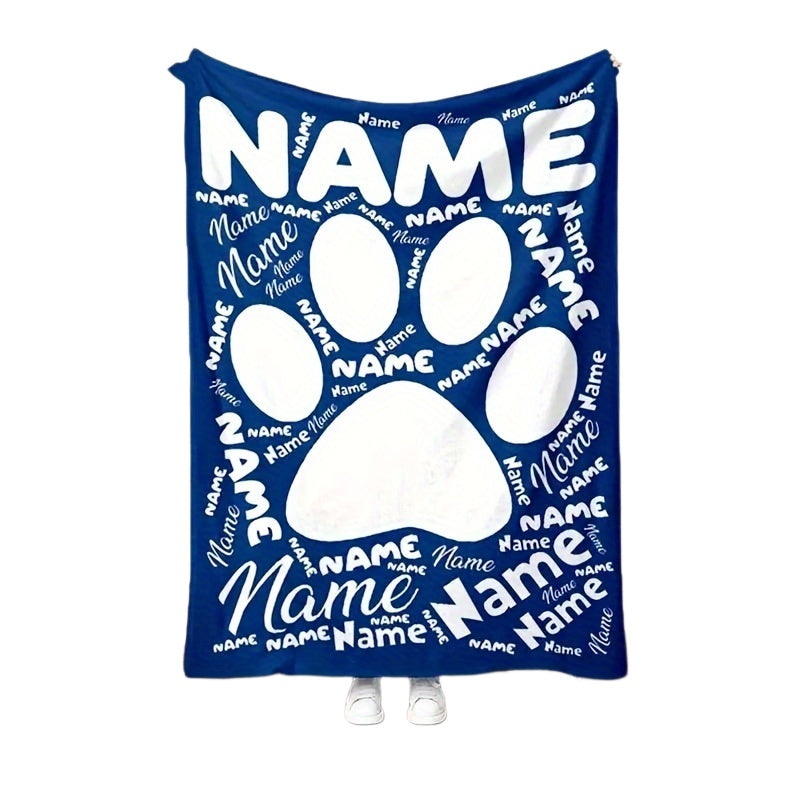 Custom Dad Keepsake Throw - Personalized Family Moments and Stories