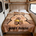Personalized Family Keepsake Throw - Soft Photo Blanket
