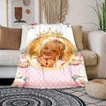 Custom Cat Photo Blanket - Cozy Keepsake for Animal Lovers
